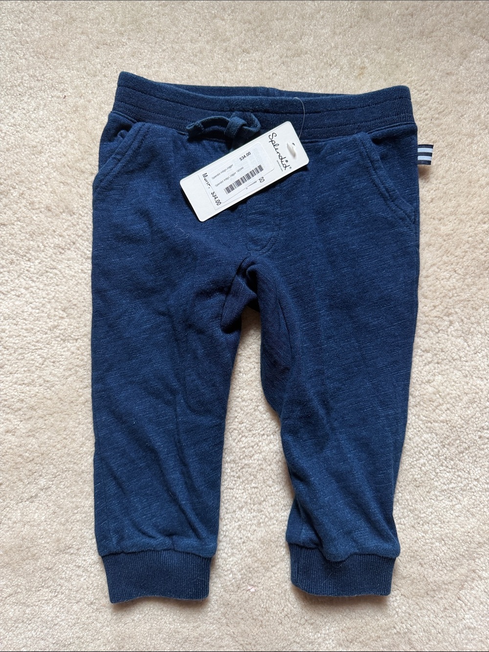 Splendid Kids Dark Navy Heather Jogger Pants